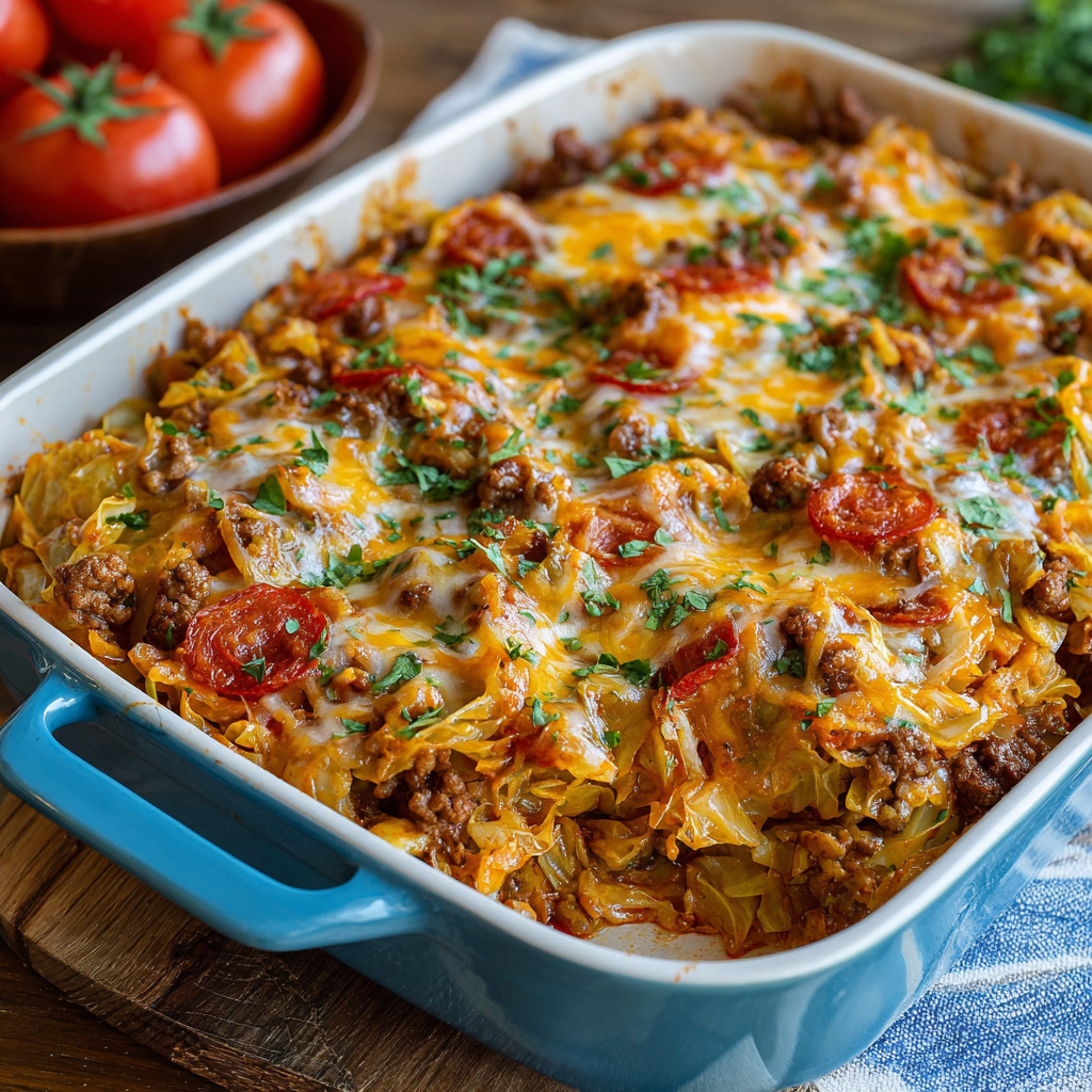 Stuffed Cabbage Roll Casserole