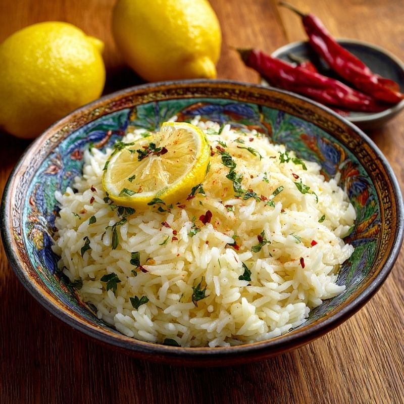 Comforting Greek Lemon Rice