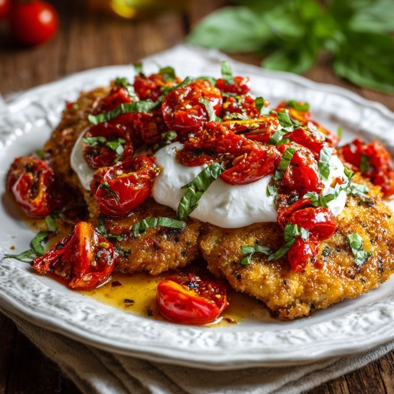 Mouthwatering Italian Basil Chicken Cutlets