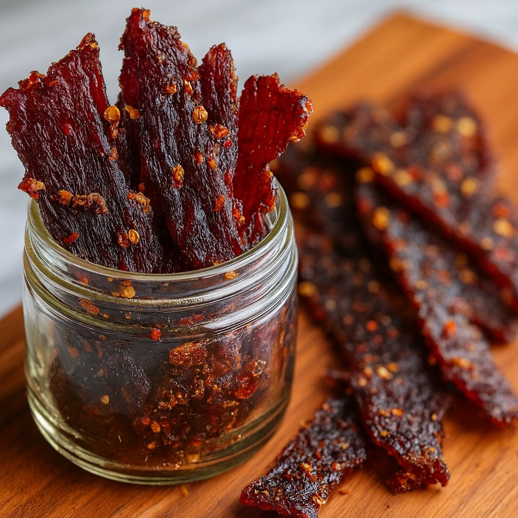 Satisfying Smoky Maple Beef Jerky