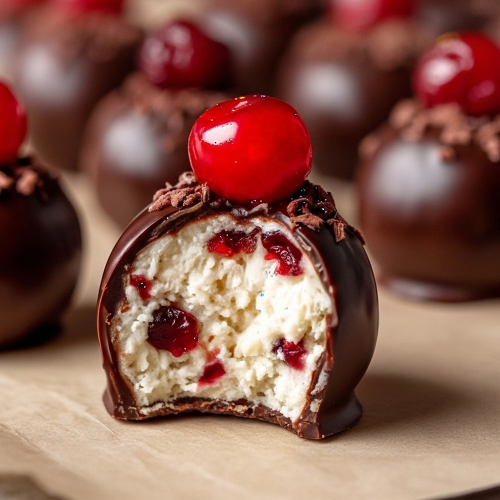 Indulgent Cherry Bourbon Balls