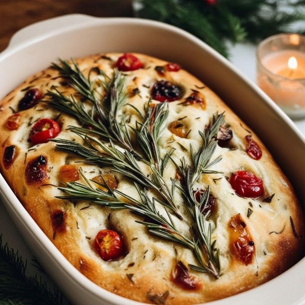 Festive Christmas Focaccia