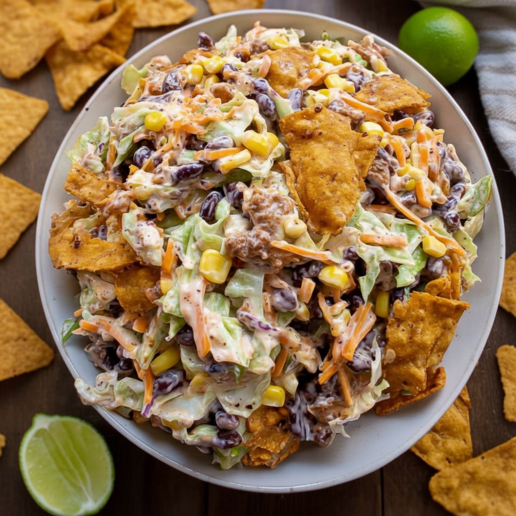 Delicious Frito Cowboy Cabbage