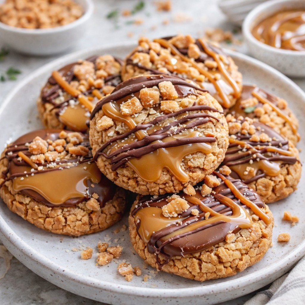 Buttery Twix Style Cookies