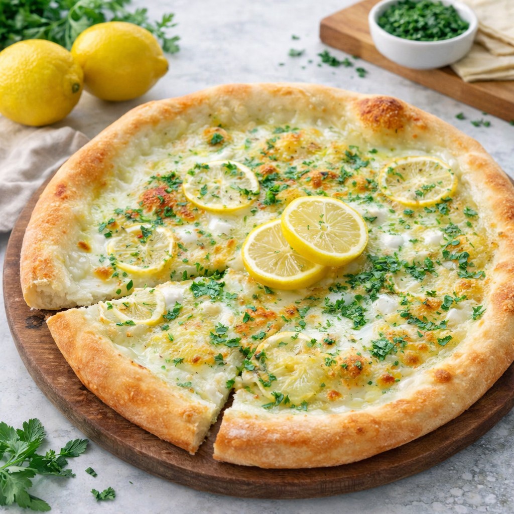 Delightful Lemon Pizza