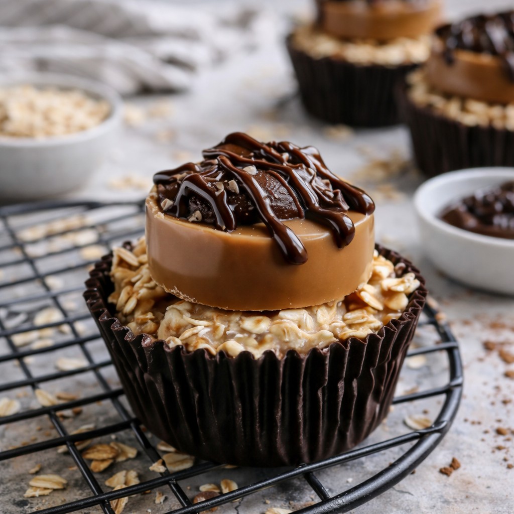 Dark Chocolate Oatmeal Cups