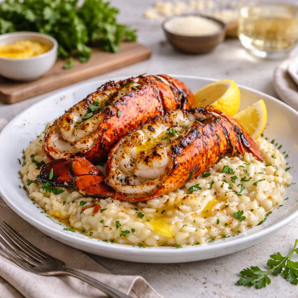 Creamy Lemon Butter Lobster Risotto - PP804 Thumb Creamy Lemon Butter Lobster Risotto